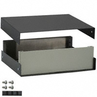 Hammond Manufacturing - 1458G3 - BOX STEEL BLACK 8"L X 10"W