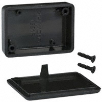 Hammond Manufacturing - 1551FBK - BOX ABS BLACK 1.97"L X 1.38"W