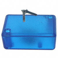 Hammond Manufacturing - 1551GTBU - BOX ABS TRN BLUE 1.97"L X 1.38"W