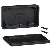 Hammond Manufacturing - 1551JBK - BOX ABS BLACK 2.36"L X 1.38"W