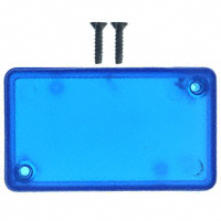 Hammond Manufacturing - 1551JTBU - BOX ABS TRN BLUE 2.36"L X 1.38"W
