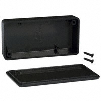 Hammond Manufacturing - 1551KBK - BOX ABS BLACK 3.15"L X 1.58"W