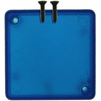 Hammond Manufacturing - 1551STBU - BOX ABS TRN BLUE 1.97"L X 1.97"W