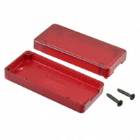 Hammond Manufacturing - 1551USB3TRD - BOX ABS TRAN/RED 2.56"L X 1.18"W