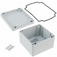 Hammond Manufacturing - 1554P2GY - BOX PLASTIC GRAY 4.72"L X 4.72"W