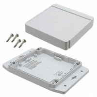 Hammond Manufacturing - 1555N2F17GY - BOX PLASTIC GRAY 4.72"L X 4.72"W