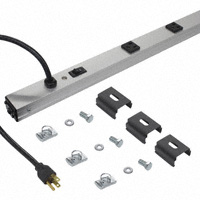 Hammond Manufacturing - 1585H8A1S - POWER STRIP SURGE PROTECT 6'C