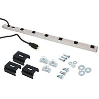 Hammond Manufacturing - 1589T36F1 - POWER STRIP 36" 20A 6OUT 6'CR