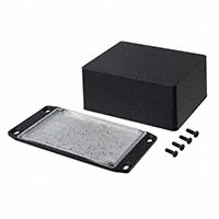 Hammond Manufacturing - 1590CFLBK - BOX ALUM BLACK 4.71"L X 3.7"W