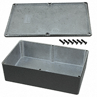 Hammond Manufacturing - 1590DBK - BOX ALUM BLACK 7.4"L X 4.72"W