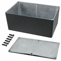 Hammond Manufacturing - 1590EBK - BOX ALUM BLACK 7.4"L X 4.72"W