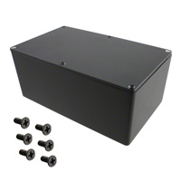 Hammond Manufacturing - 1590EEBK - BOX ALUM BLACK 7.88"L X 4.73"W