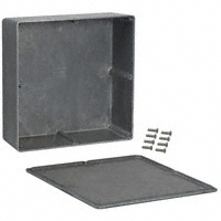 Hammond Manufacturing - 1590F - BOX ALUM UNPAINTED 7.4"L X 7.4"W