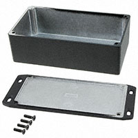 Hammond Manufacturing - 1590P1FLBK - BOX ALUM BLACK 6.02"L X 3.27"W