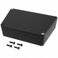 Hammond Manufacturing - 1590TRPCBK - BOX ALUM BLACK 5.95"L X 3.74"W