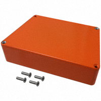 Hammond Manufacturing - 1590TRPCOR - BOX ALUM ORANGE 5.95"L X 3.74"W