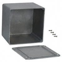 Hammond Manufacturing - 1590VFL - BOX ALUM UNPAINTED 4.72"LX4.72"W