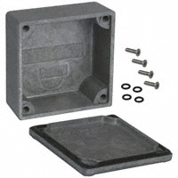 Hammond Manufacturing - 1590WLLB - BOX ALUM UNPAINTED 1.97"LX1.97"W