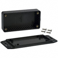 Hammond Manufacturing - 1591AFLBK - BOX ABS BLACK 3.94"L X 1.97"W
