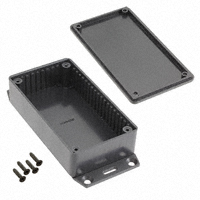 Hammond Manufacturing - 1591BF2SBK - BOX PLASTIC BLACK 4.4"L X 2.44"W