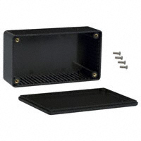 Hammond Manufacturing - 1591CBK - BOX ABS BLACK 4.72"L X 2.56"W