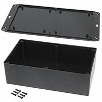 Hammond Manufacturing - 1591ESFLBK - BOX PLSTC BLACK 7.48"L X 4.33"W