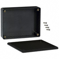 Hammond Manufacturing - 1591GBK - BOX ABS BLACK 4.74"L X 3.69"W