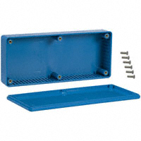 Hammond Manufacturing - 1591HBU - BOX ABS BLUE 6.52"L X 2.79"W