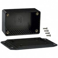 Hammond Manufacturing - 1591LFLBK - BOX ABS BLACK 3.35"L X 2.21"W