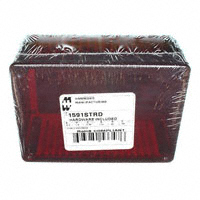 Hammond Manufacturing - 1591STRD - BOX PLSTC TRN RED 4.34"LX3.24"W