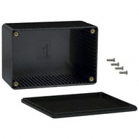 Hammond Manufacturing - 1591TBK - BOX ABS BLACK 4.72"L X 3.16"W