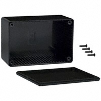 Hammond Manufacturing - 1591TSBK - BOX PLASTIC BLK 4.72"L X 3.16"W