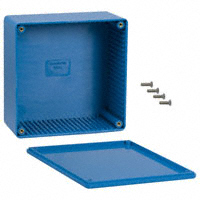 Hammond Manufacturing - 1591UBU - BOX ABS BLUE 4.72"L X 4.72"W