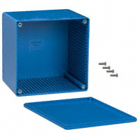 Hammond Manufacturing - 1591VBU - BOX ABS BLUE 4.72"L X 4.72"W
