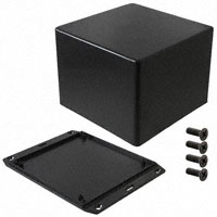 Hammond Manufacturing - 1591VSFLBK - BOX PLSTC BLACK 4.72"L X 4.72"W