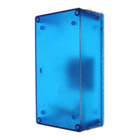 Hammond Manufacturing - 1591XXDTBU - BOX ABS TRN BLUE 6"L X 3.25"W