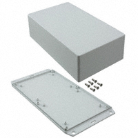 Hammond Manufacturing - 1591XXEFLGY - BOX ABS GRAY 7.62"L X 4.47"W