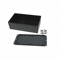Hammond Manufacturing - 1591XXESFLBK - BOX PLASTIC BLK 7.62"L X 4.47"W
