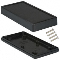 Hammond Manufacturing - 1599EBK - BOX ABS BLACK 6.69"L X 3.37"W