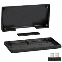 Hammond Manufacturing - 1599ETSBK - BOX ABS BLACK 6.69"L X 3.37"W