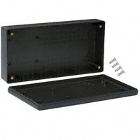 Hammond Manufacturing - 1599HBK - BOX ABS BLACK 8.66"L X 4.33"W