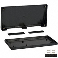 Hammond Manufacturing - 1599HTSBK - BOX ABS BLACK 8.66"L X 4.33"W