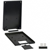 Hammond Manufacturing - 1599KTLBKBAT - BOX ABS BLACK 8.66"L X 5.51"W