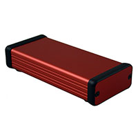 Hammond Manufacturing - 1455C1201RD - BOX ALUM RED 4.72"L X 2.13"W