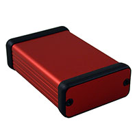 Hammond Manufacturing - 1455C801RD - BOX ALUM RED 3.15"L X 2.13"W
