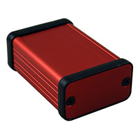 Hammond Manufacturing - 1455D601RD - BOX ALUM RED 2.36"L X 1.67"W