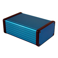 Hammond Manufacturing - 1455K1201BU - BOX ALUM BLUE 4.72"L X 3.07"W