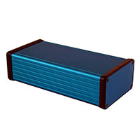 Hammond Manufacturing - 1455K1601BU - BOX ALUM BLUE 6.3"L X 3.07"W