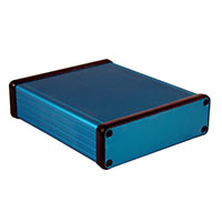 Hammond Manufacturing - 1455L1201BU - BOX ALUM BLUE 4.72"L X 4.06"W