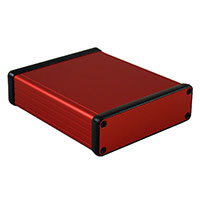 Hammond Manufacturing - 1455L1201RD - BOX ALUM RED 4.72"L X 4.06"W